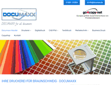 Tablet Screenshot of documaxx.de